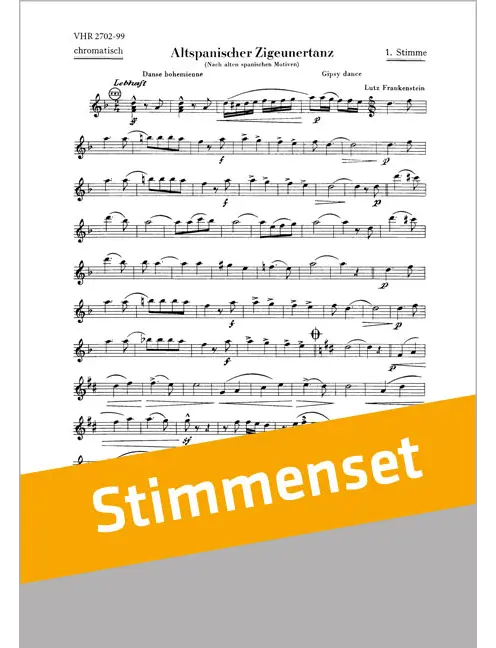 Altspanischer Zigeunertanz